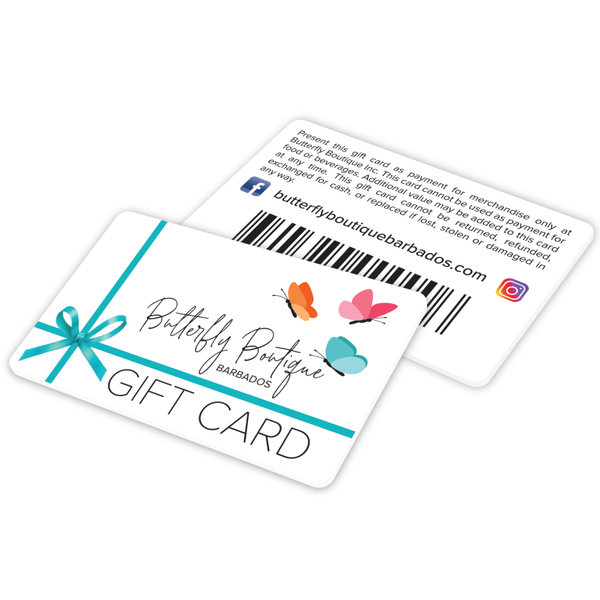 Butterfly Boutique Gift Card