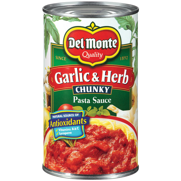 Del Monte Garlic & Herb Pasta Sauce