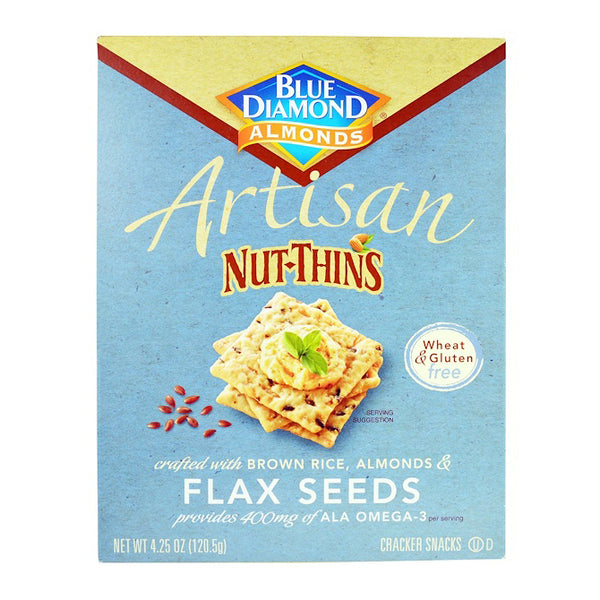Blue Diamond Nut-Thins Flax Seeds
