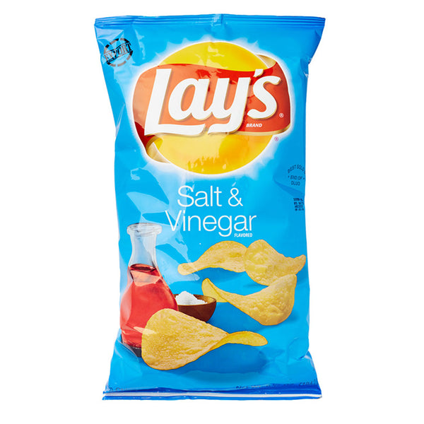 Lays Salt & Vinegar Crisps 6.5oz