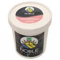 Noble Ice Cream - Strawberries & Cream 16oz