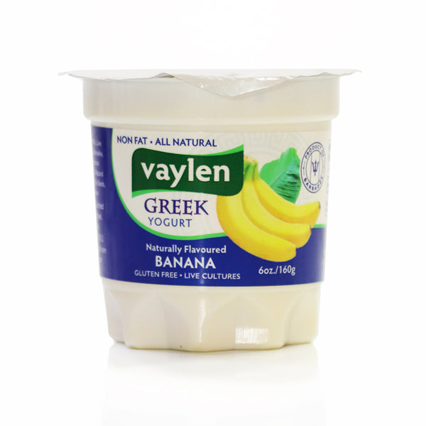 Vaylen Greek Yogurt - Banana 160g
