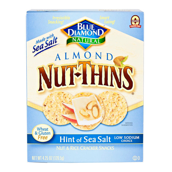 Blue Diamond Nut-Thins Sea Salt